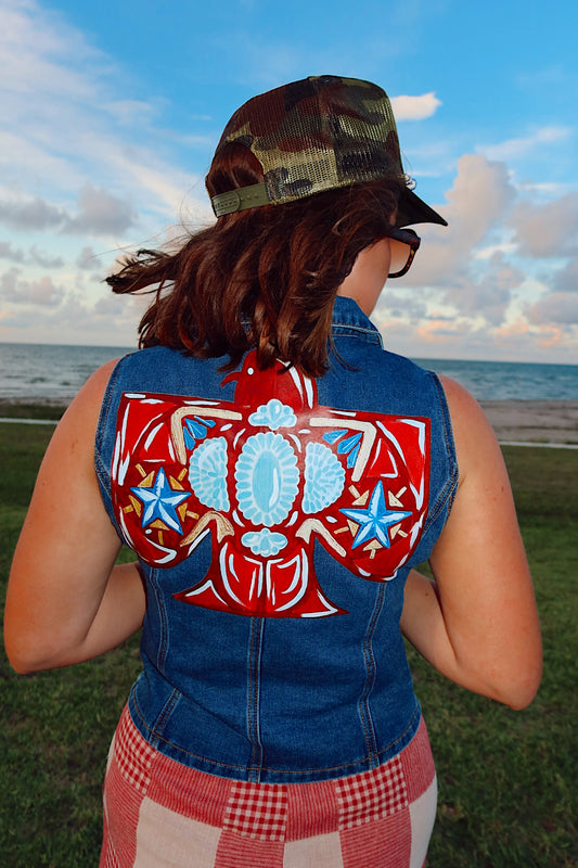 Reagan Red Thunderbird Vest