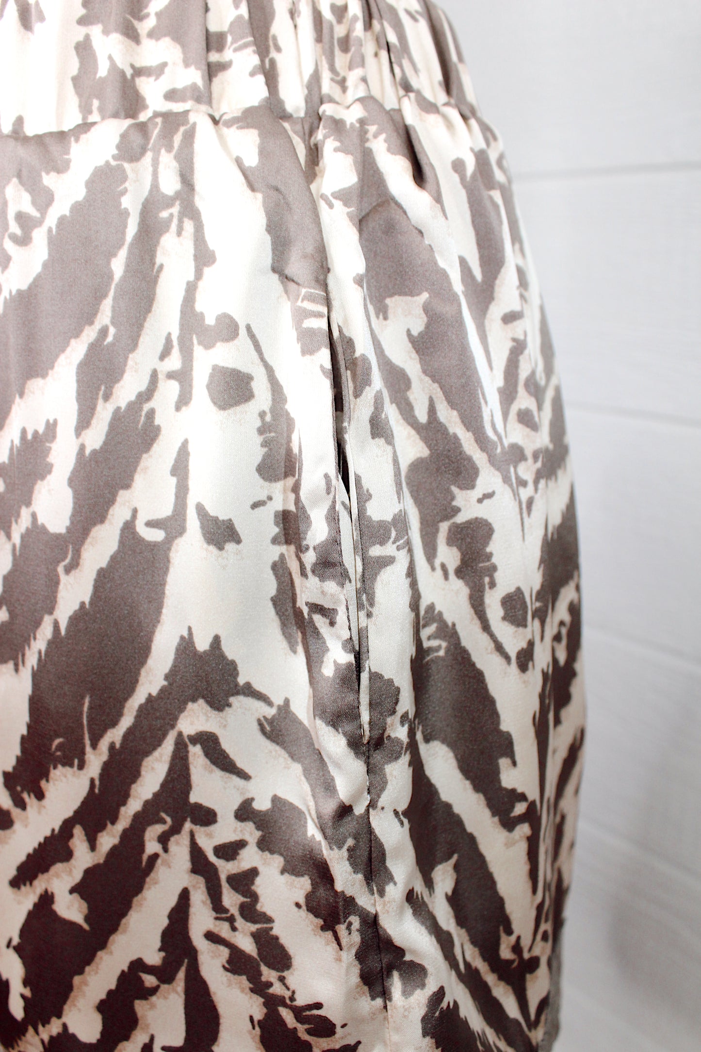 Eye of the Tiger Satin Lace Shorts