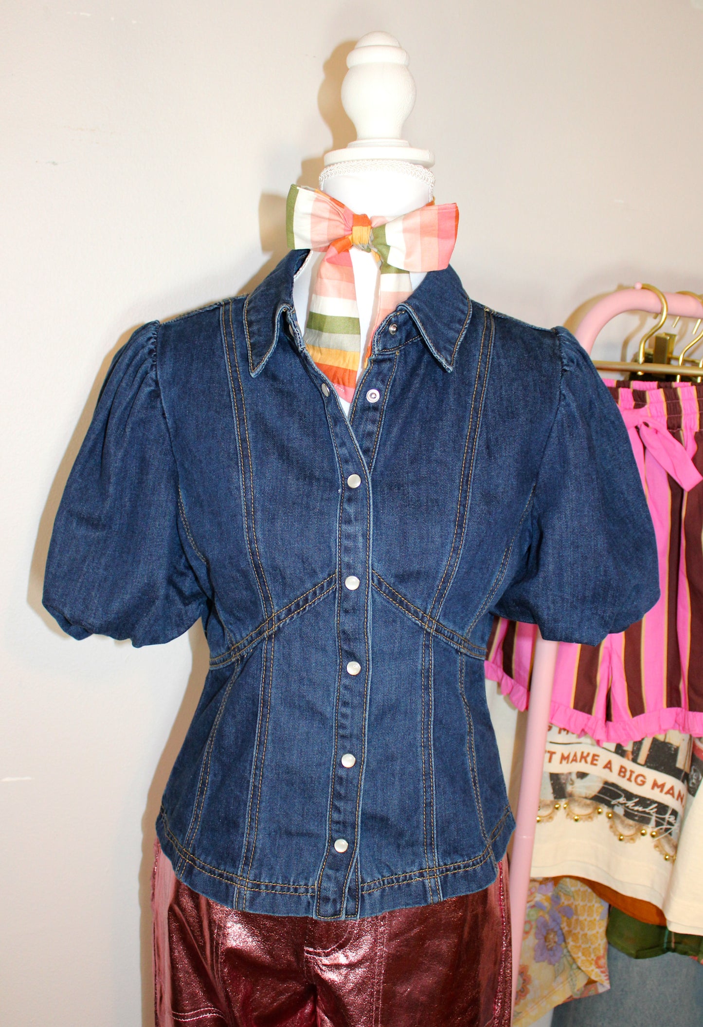 Lottie Denim Top