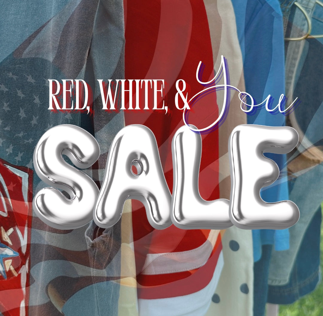 RED, WHITE, & YOU SALE