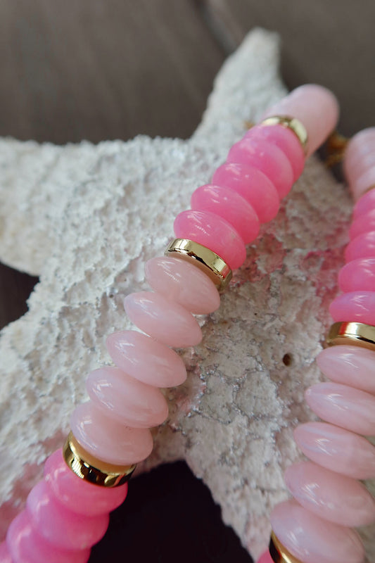 LuLu's Pink Chunky Necklace