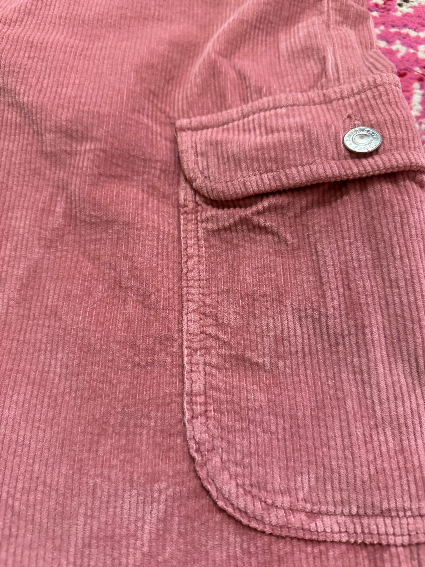 Mauve Corduroy AE Pants