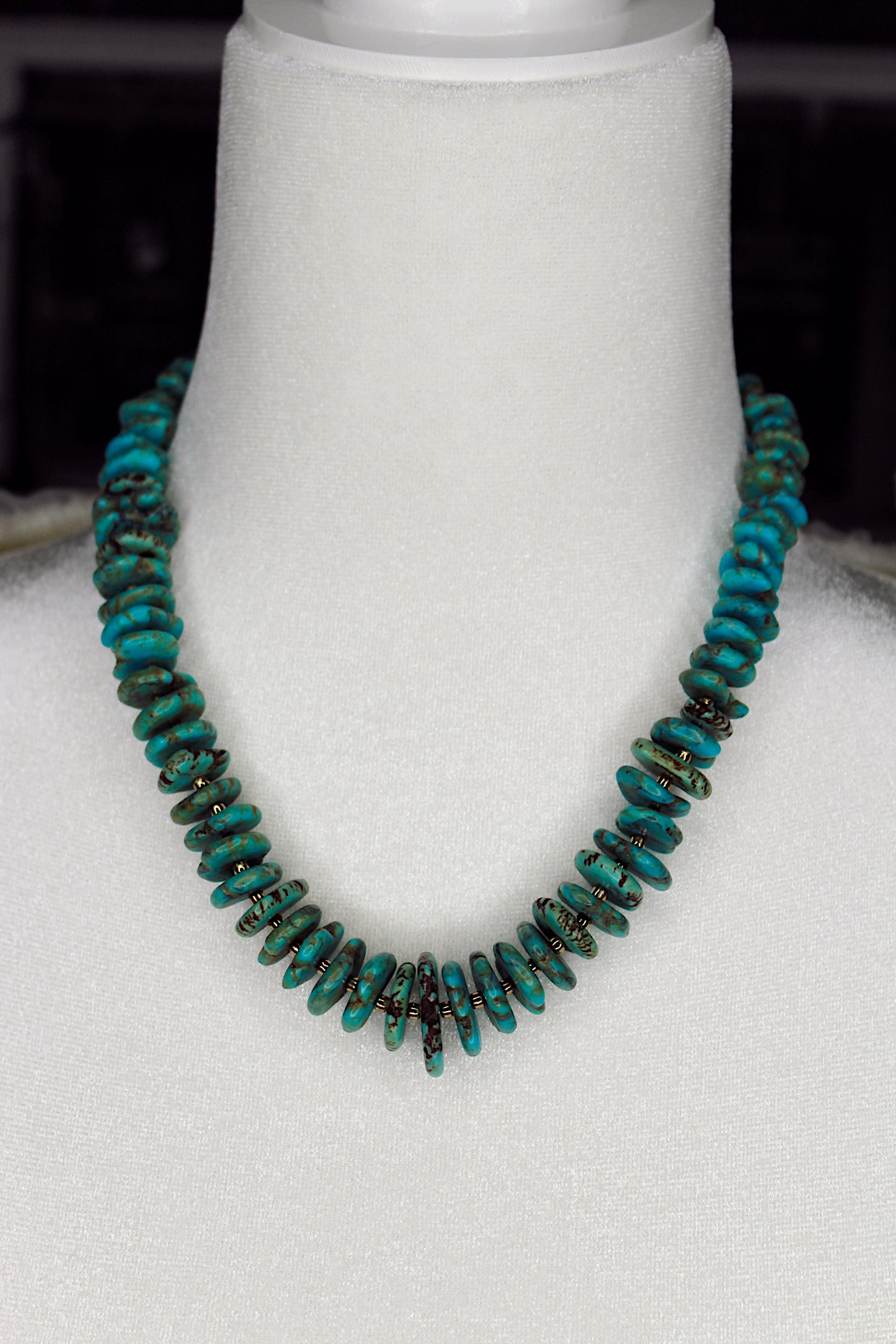 Canyon Water Turquoise Necklace