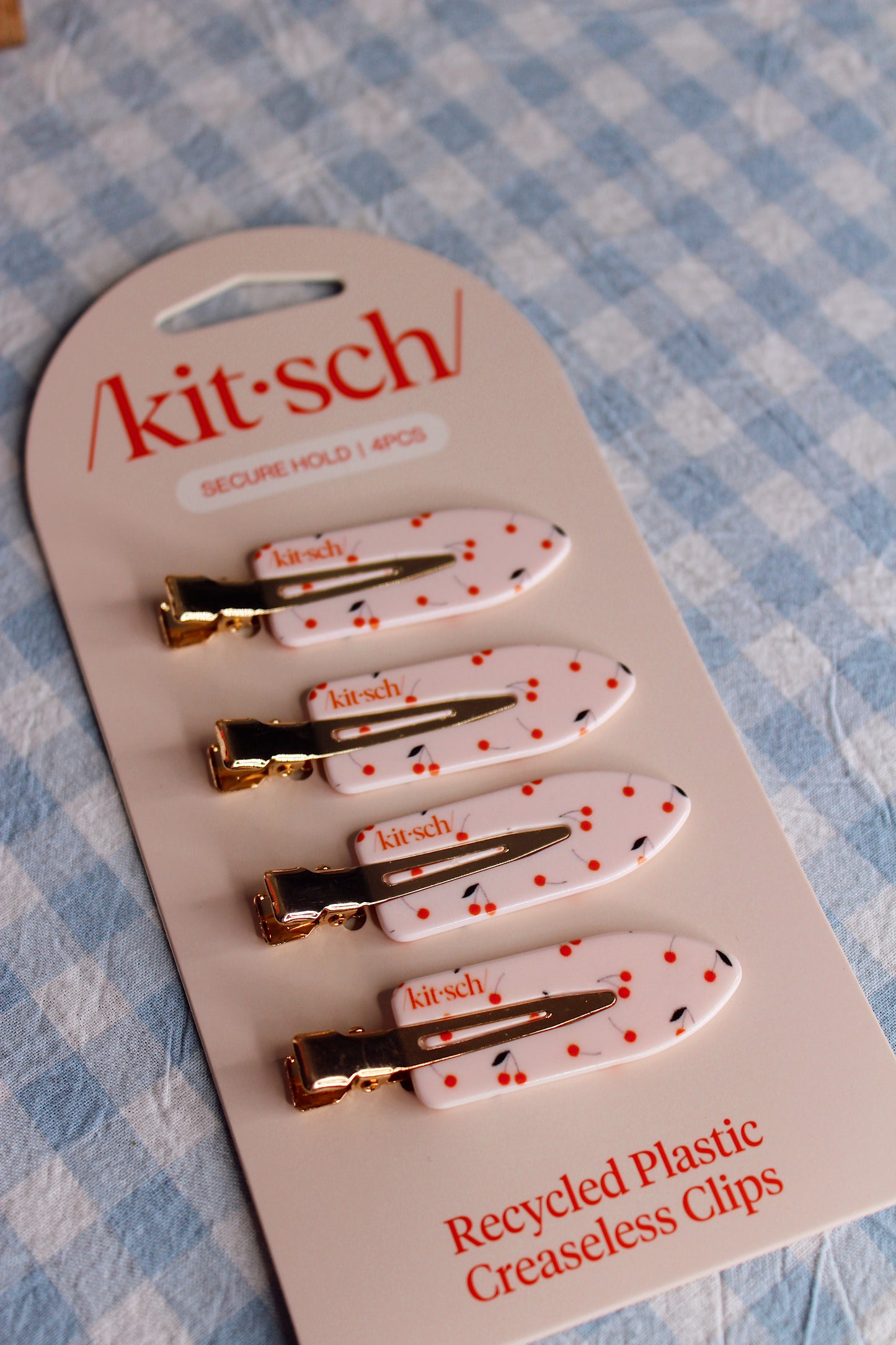 Cherry Creaseless Clips