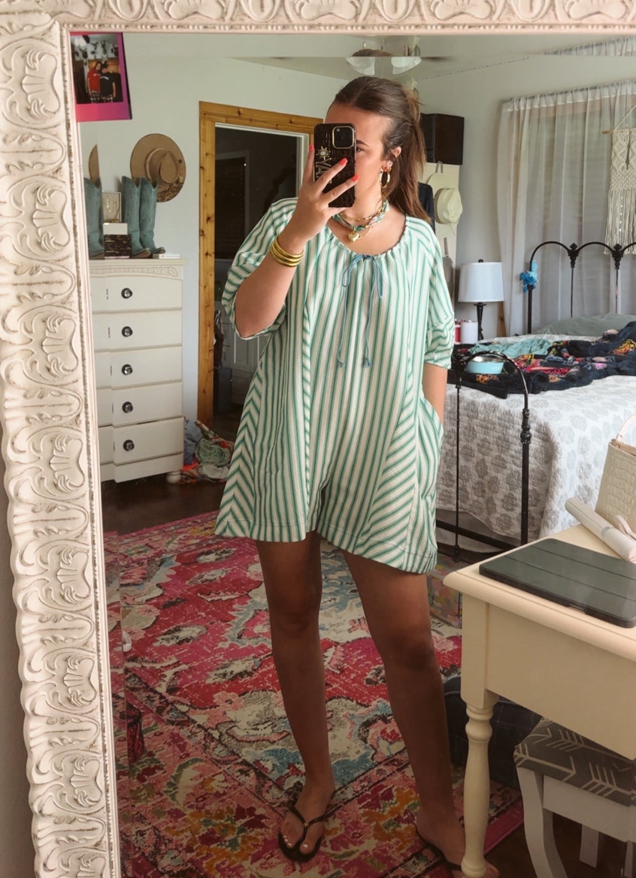 Striped Summer Romper