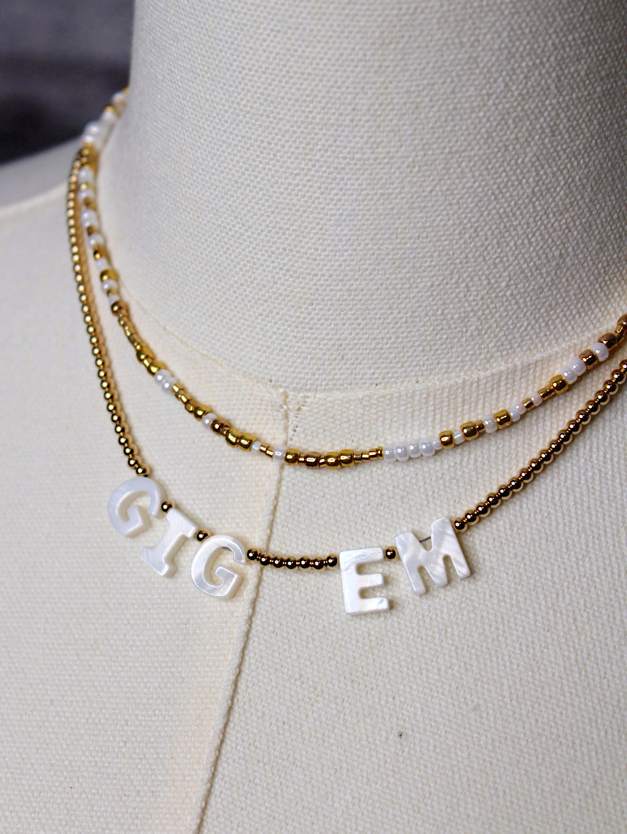 Gold + Pearl Unity Necklace