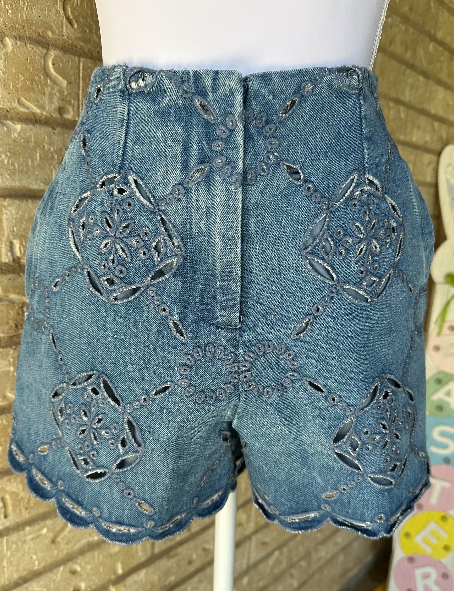 Denim Daisy Short PREORDER
