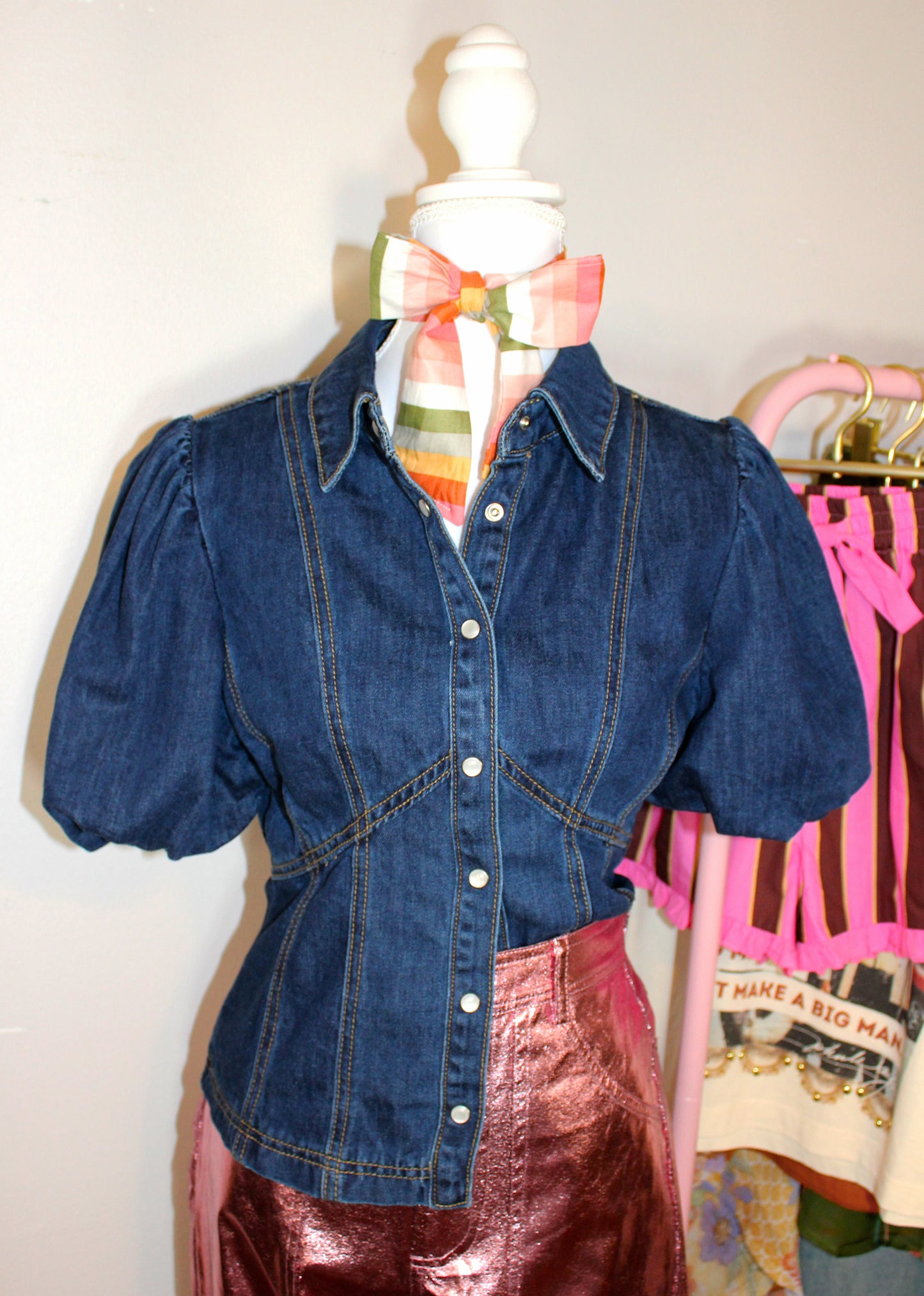Lottie Denim Top