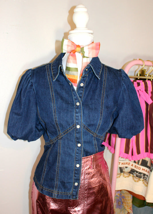 Lottie Denim Top