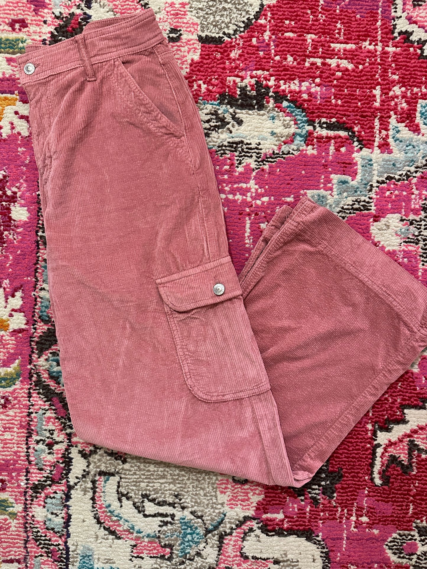 Mauve Corduroy AE Pants