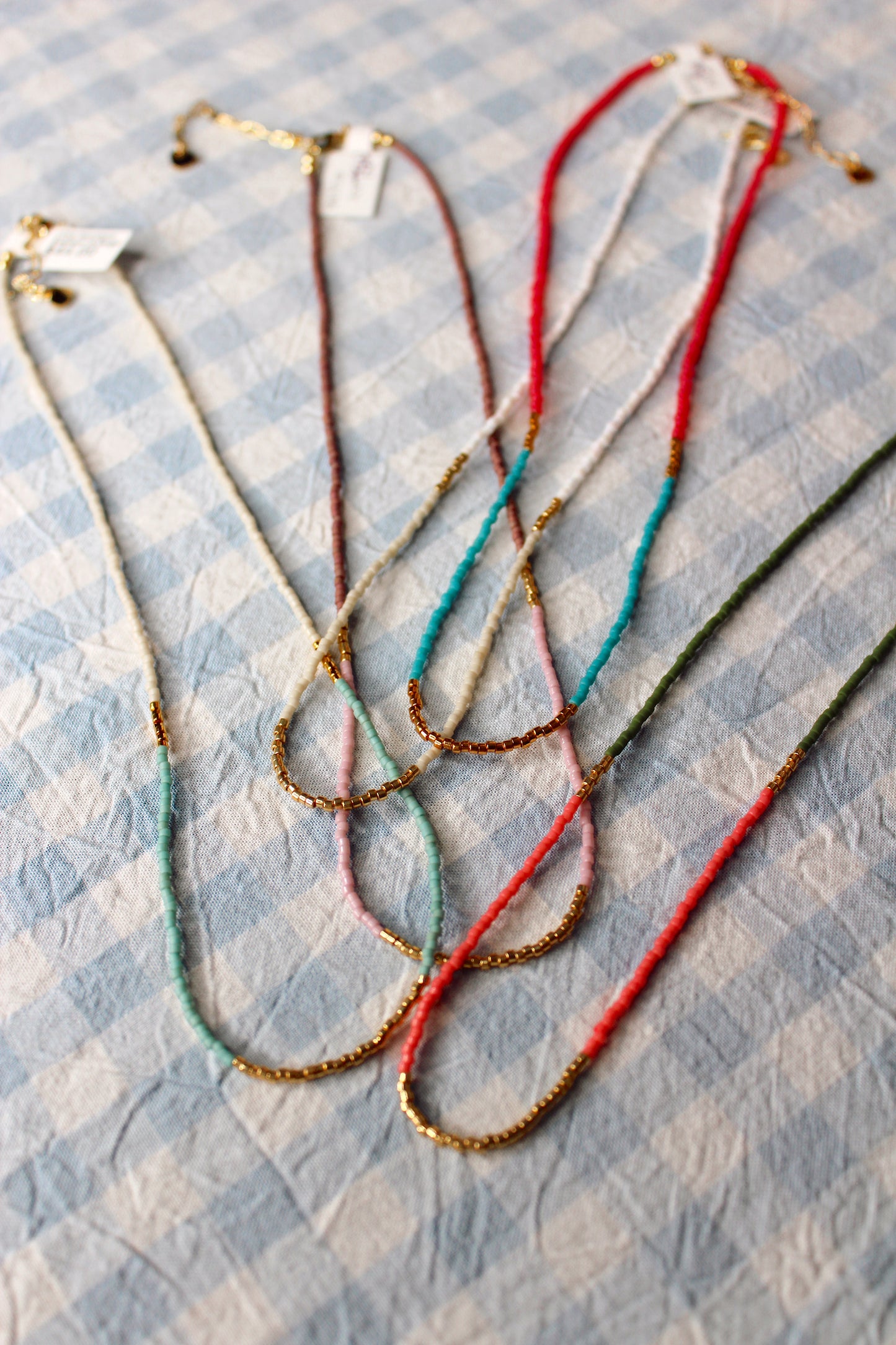 Lithe Beaded Necklaces