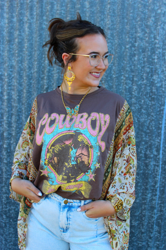 Dixie Poncho Top