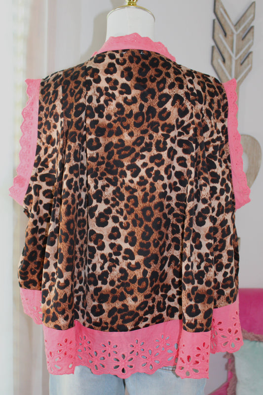 Scarlett Cheetah Blouse