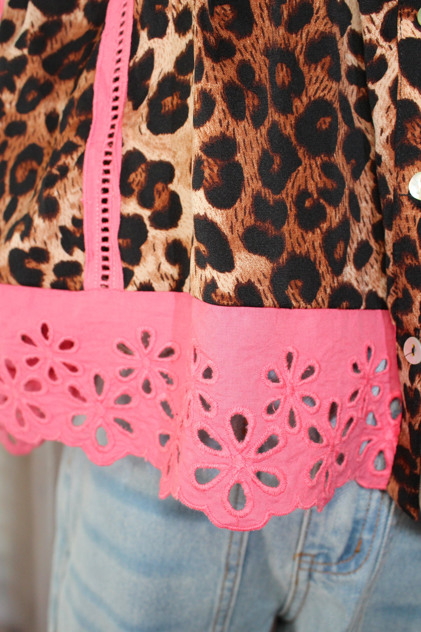 Scarlett Cheetah Blouse