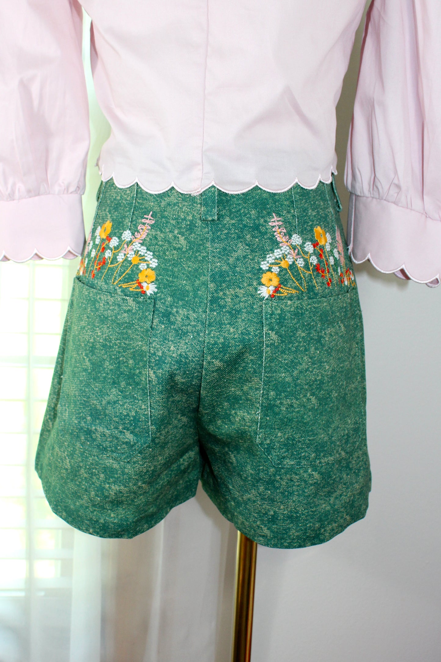 Tinley Embroidered Short