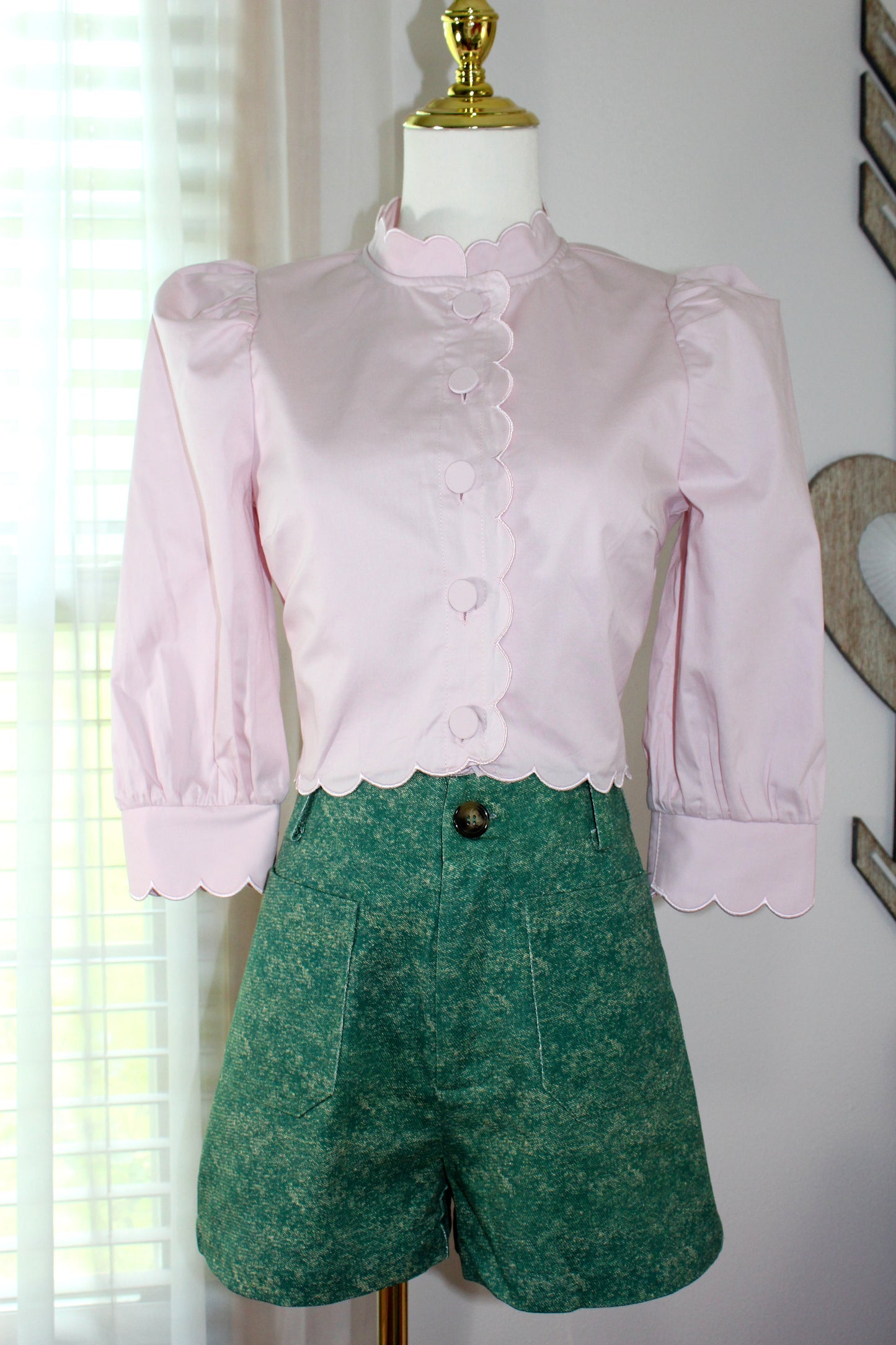 Tinley Embroidered Short