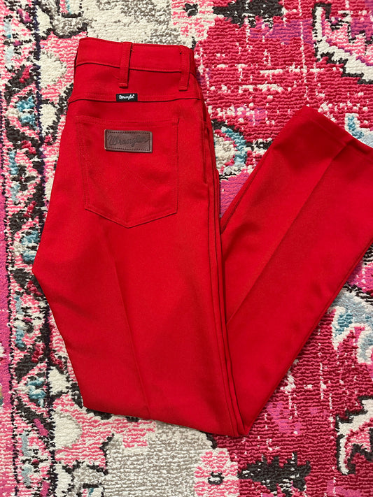 Red Wrangler Jeans