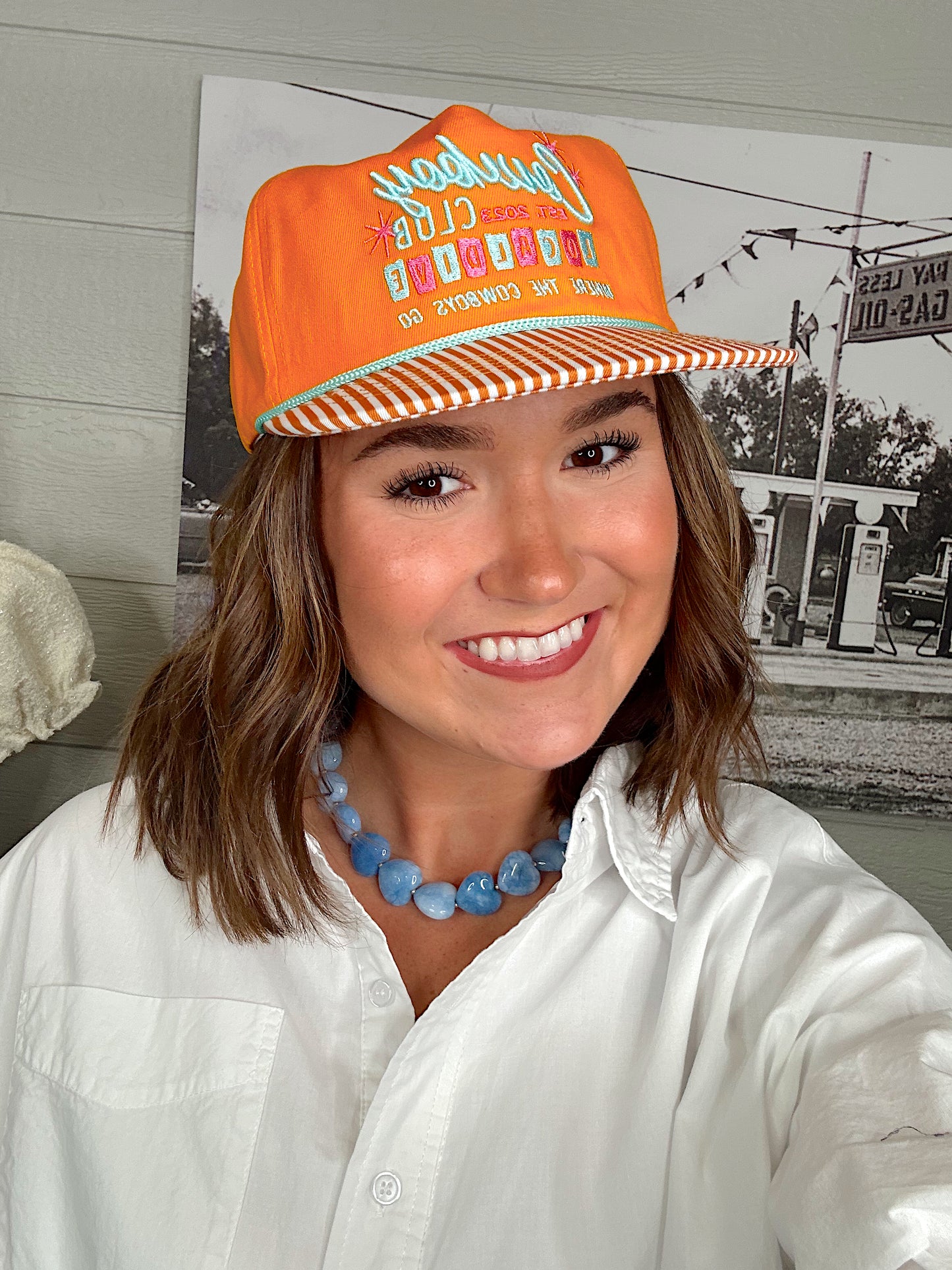 Cowboy Club Canvas Cap