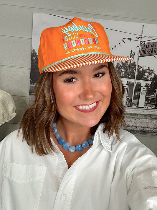 Cowboy Club Canvas Cap