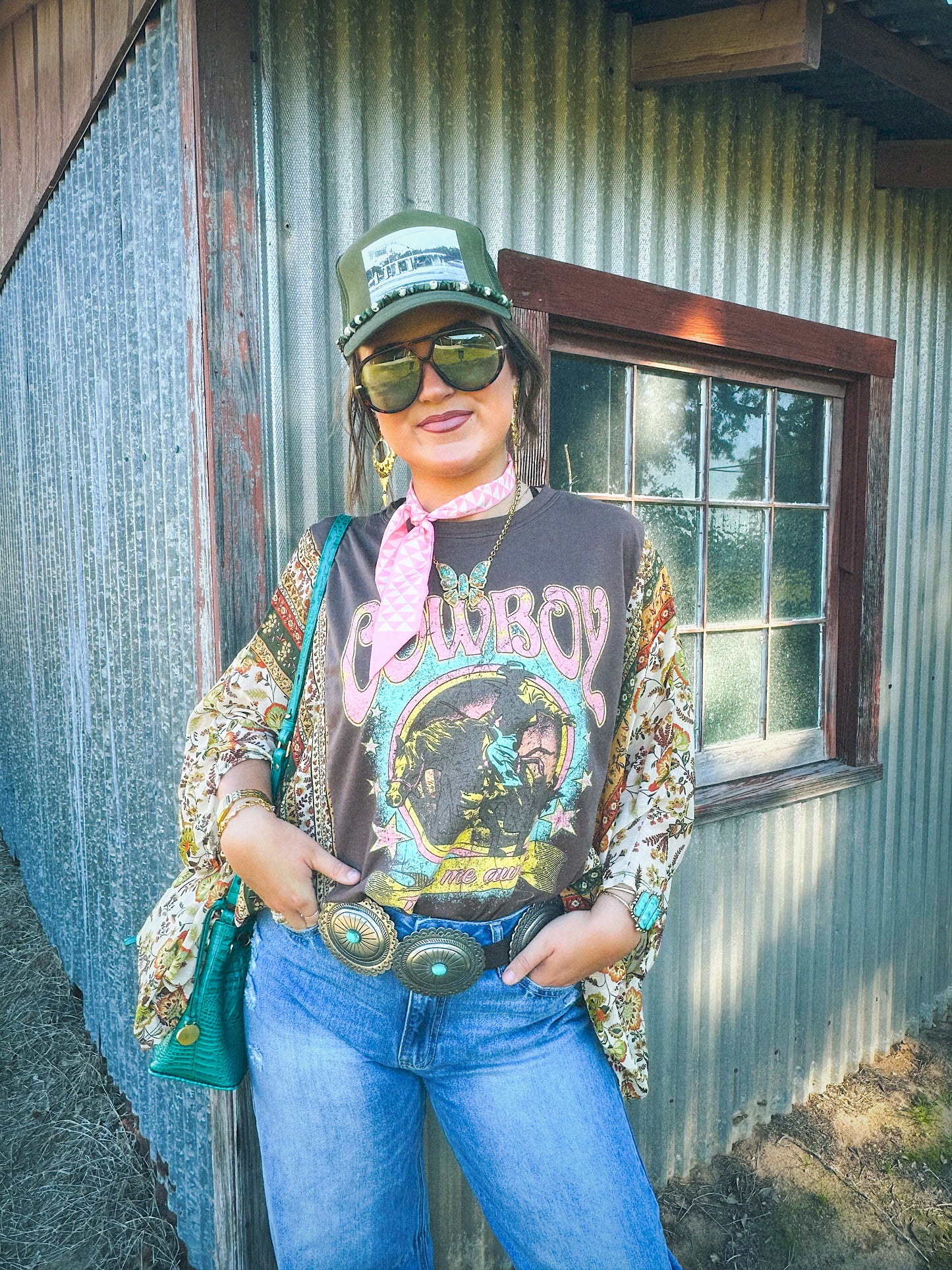 Dixie Poncho Top