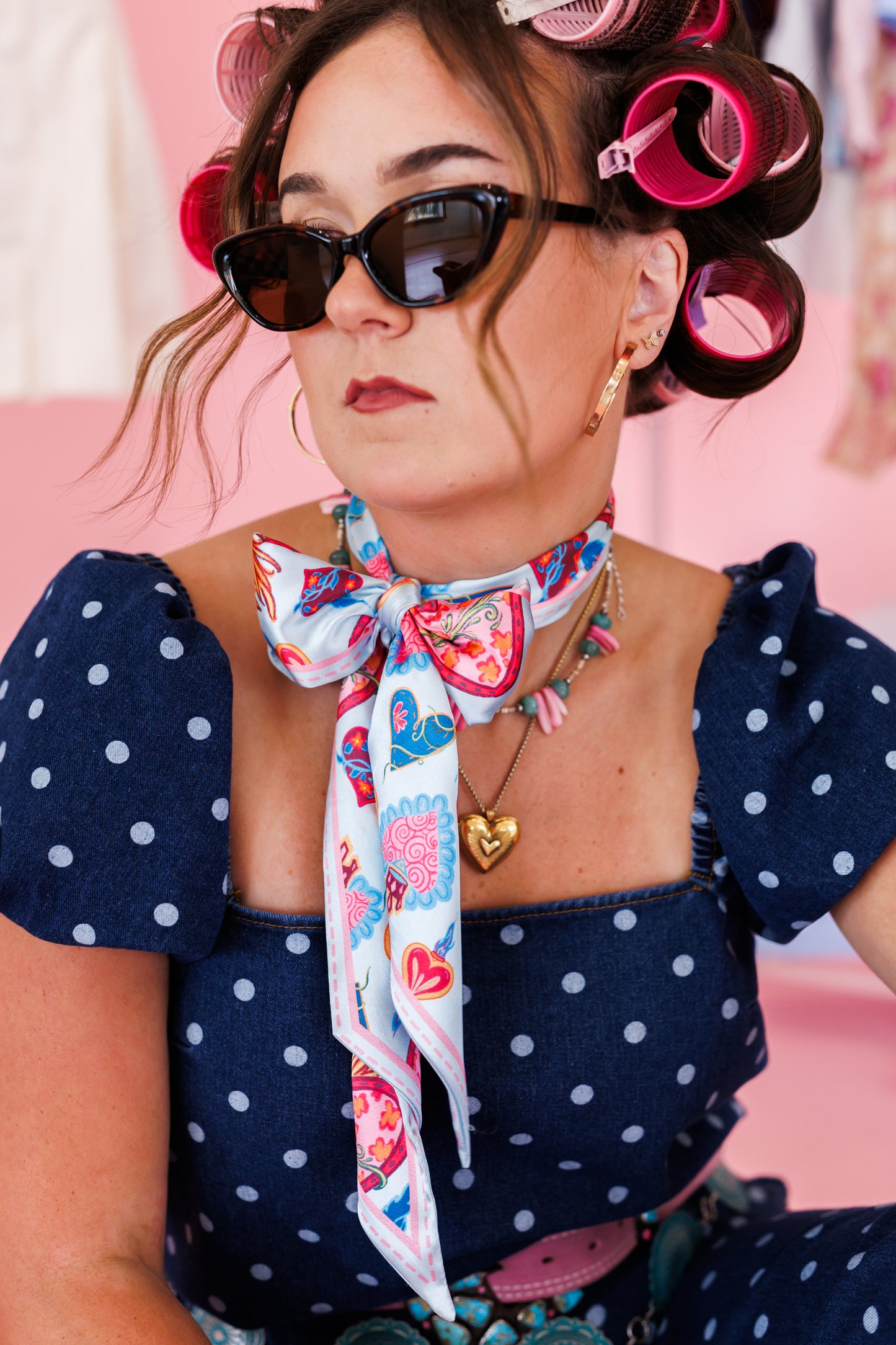 Queen of Hearts Scarf