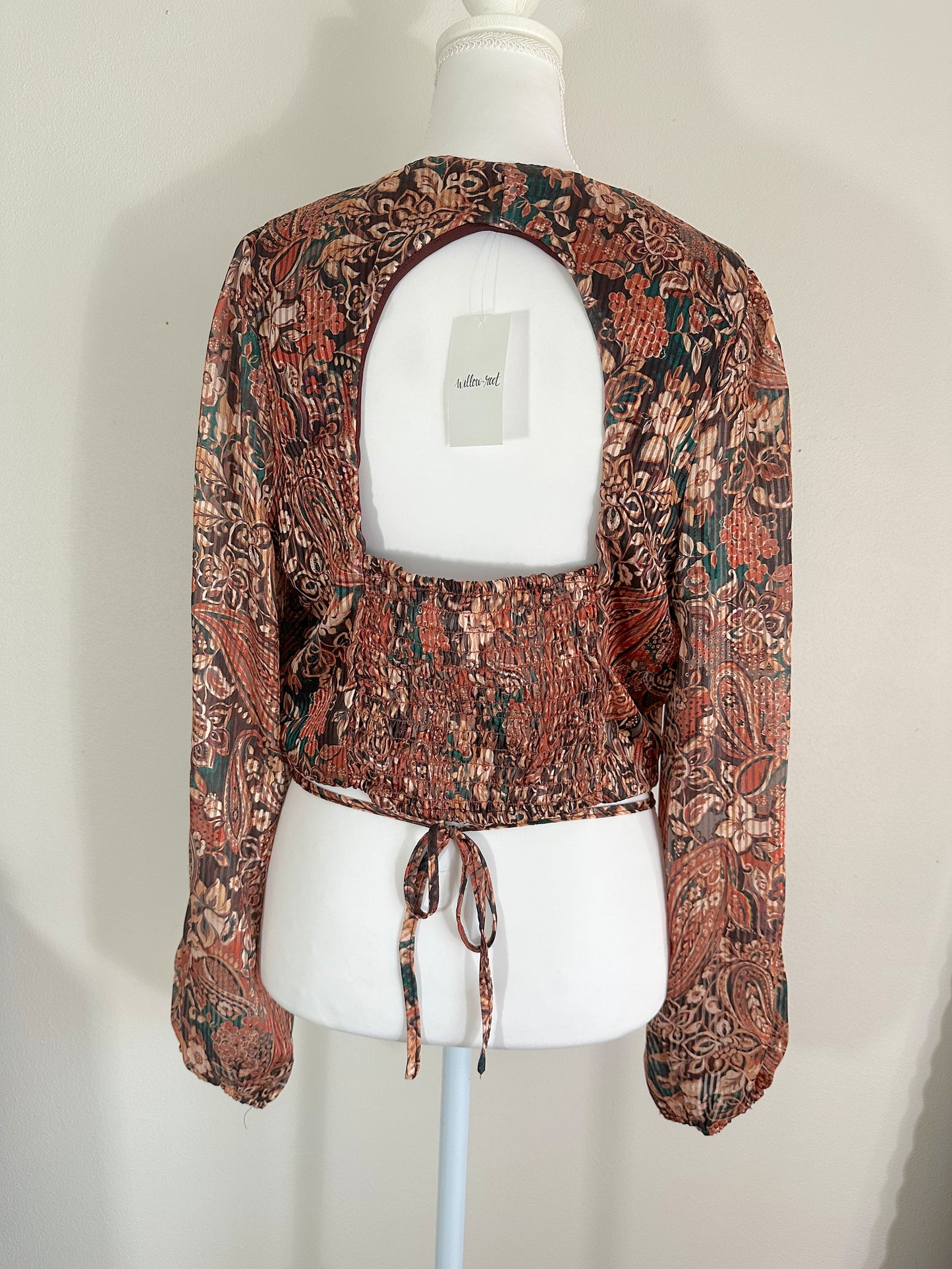 Fall Flower Blouse