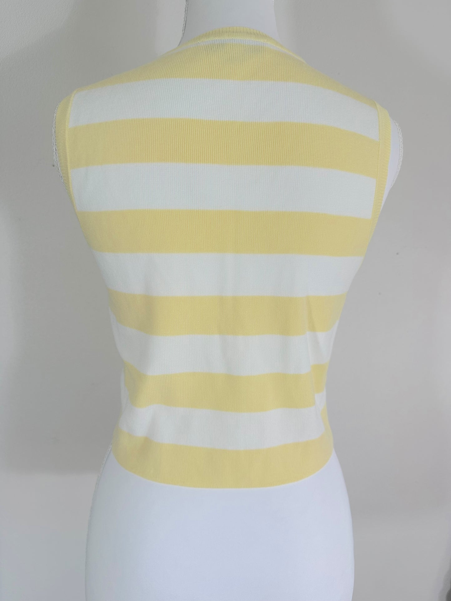 Yellow Striped Top
