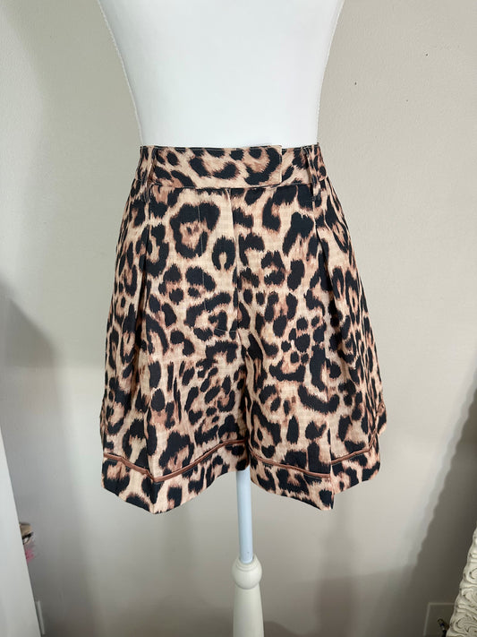 Cheetah Print Shorts
