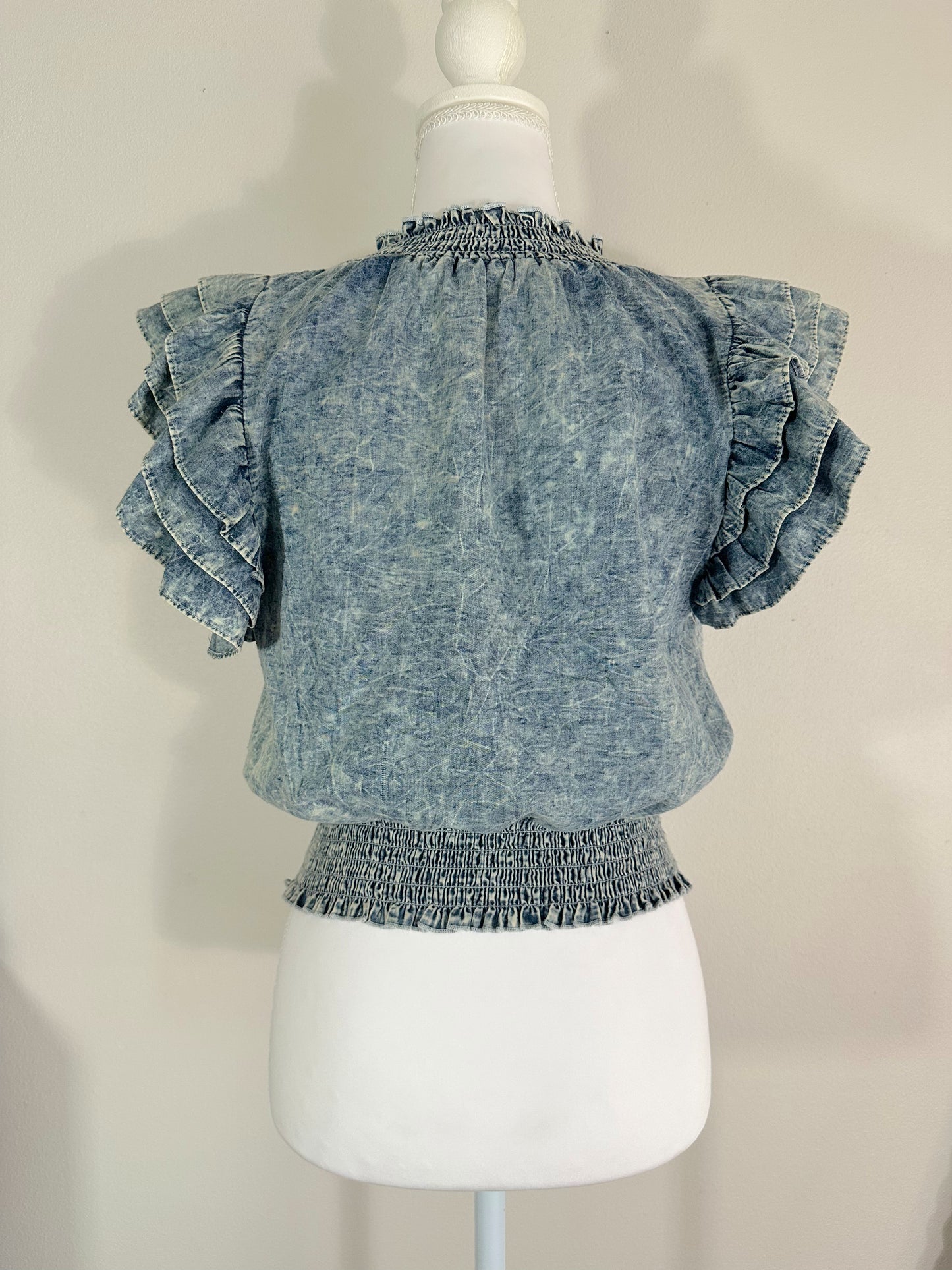 Chambray Top