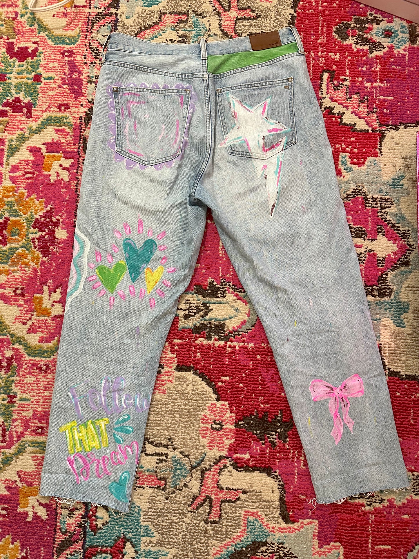 Painted Jeans