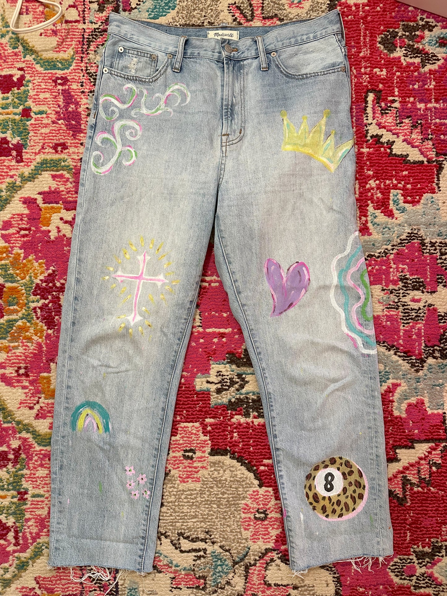 Painted Jeans