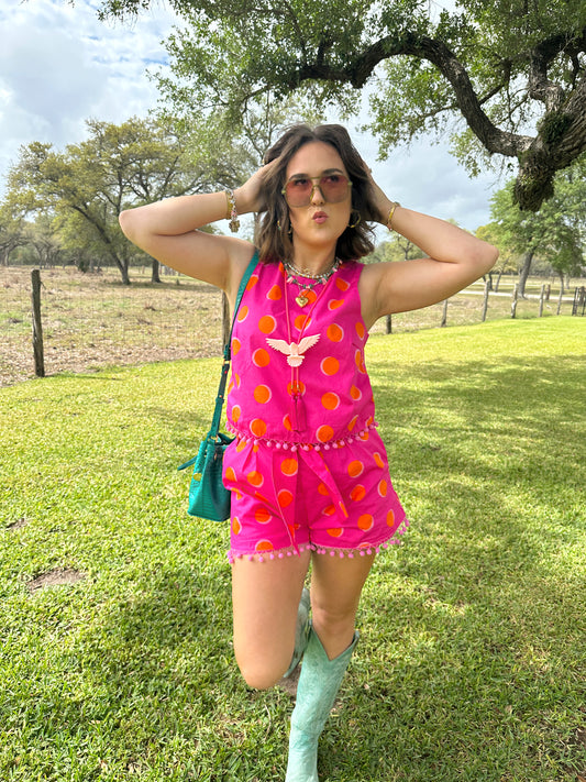 Millie Pom Pom Top