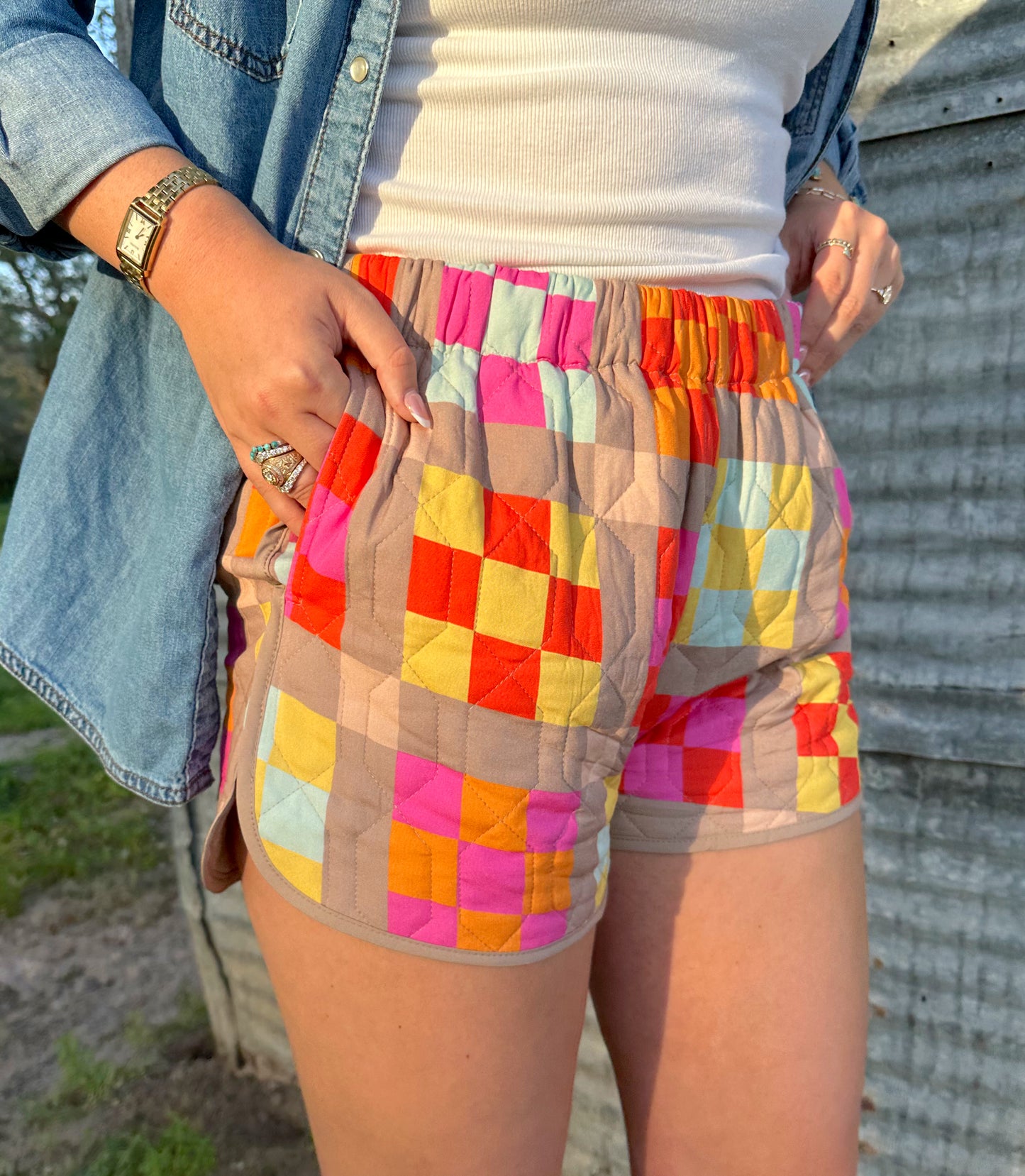 Grammy’s Quilted Boxer Shorts
