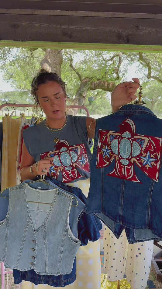 Emma Denim Thunderbird Vest
